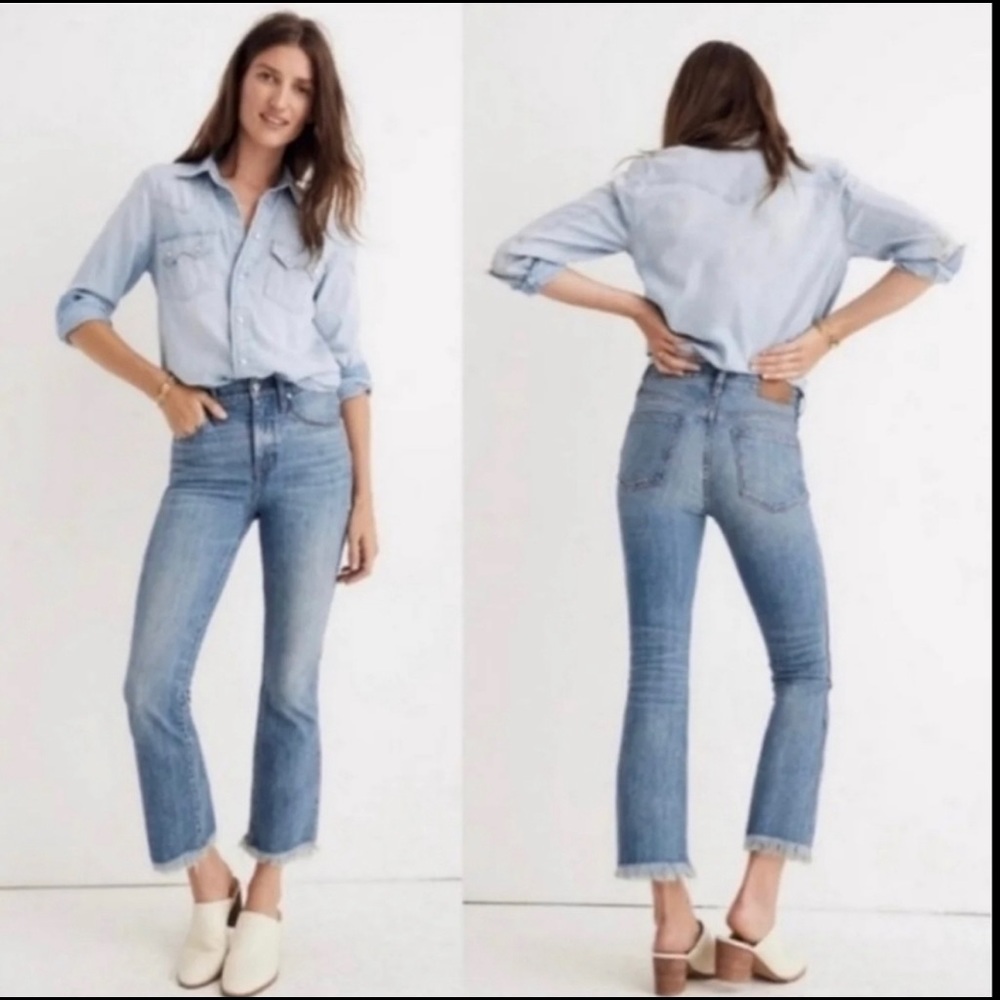 NWOT Madewell Cali Demi-Boot Jeans- Sold Out